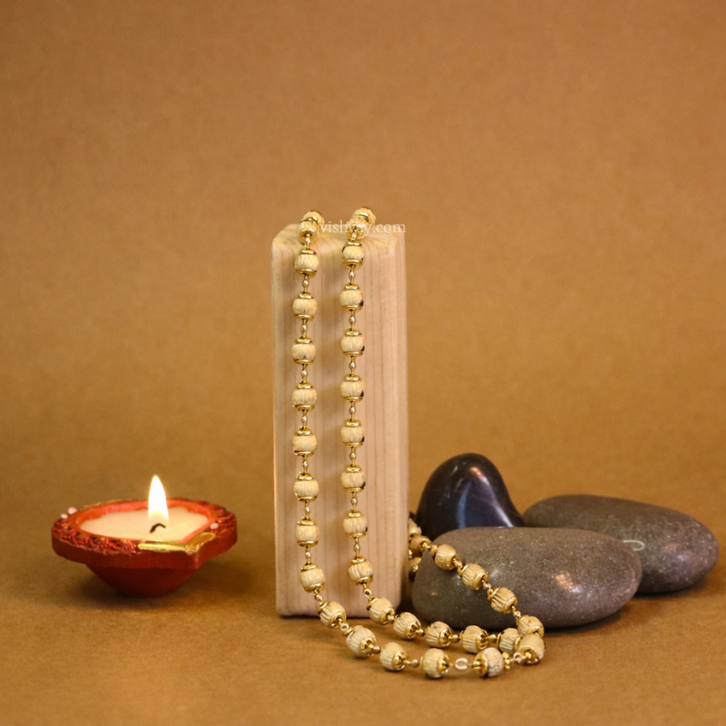Tulsi Necklace with Gold Finish