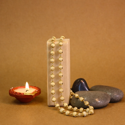 Tulsi Necklace with Gold Finish
