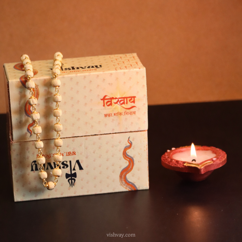 Tulsi Necklace with Gold Finish